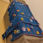 Ensemble couverture bleu marine
