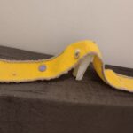 Echarpe jaune poussin design
