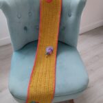 Echarpe enfant moutarde