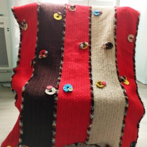 COUVERTURE HIBISCUS 1-LAINE