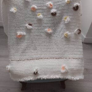 Couverture blanche design Marie