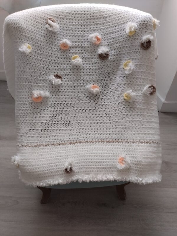 Couverture blanche design Marie
