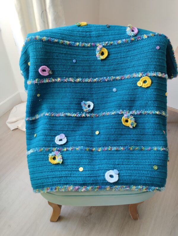 Couverture bleu design