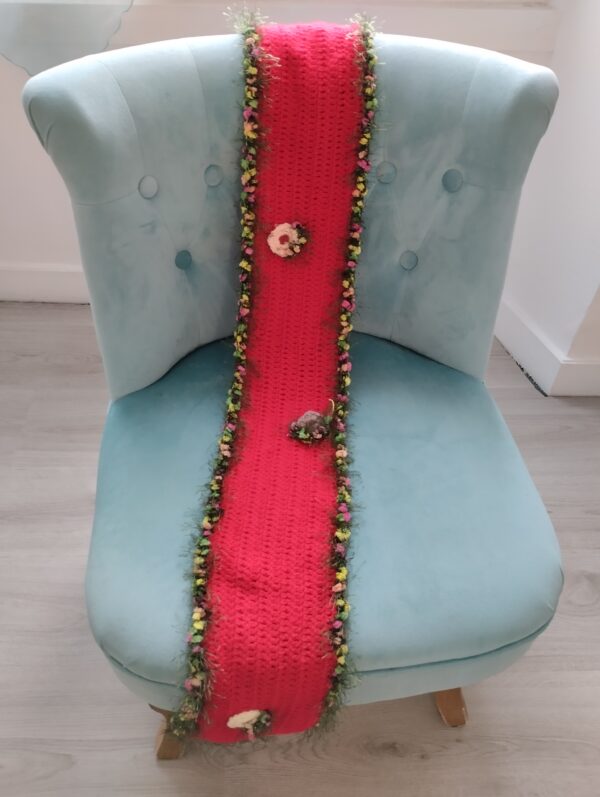 Echarpe rouge enfant