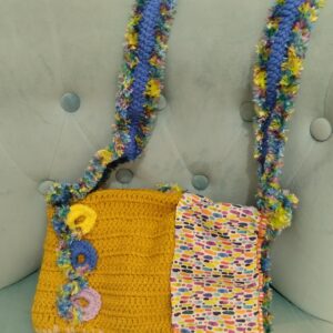 Sac de laine et de coton design "Esther" Face B