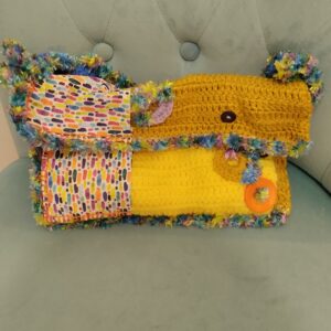 Sac de laine et coton design "Esther" face A - existe en 2 modèles
