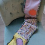 Echarpe Myosotis Patchwork