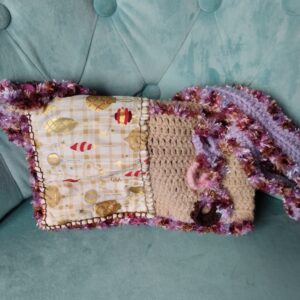 Sac de laine et coton Priscille