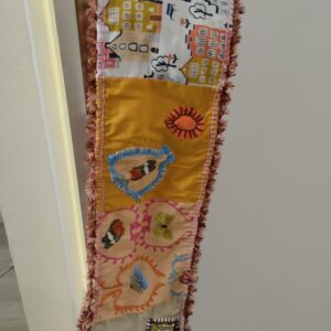 TOUR DE COU HORTENSIA VERSION PATCHWORK