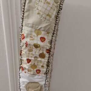 TOUR DE COU "Lys de la Vallée"-Côté Patchwork